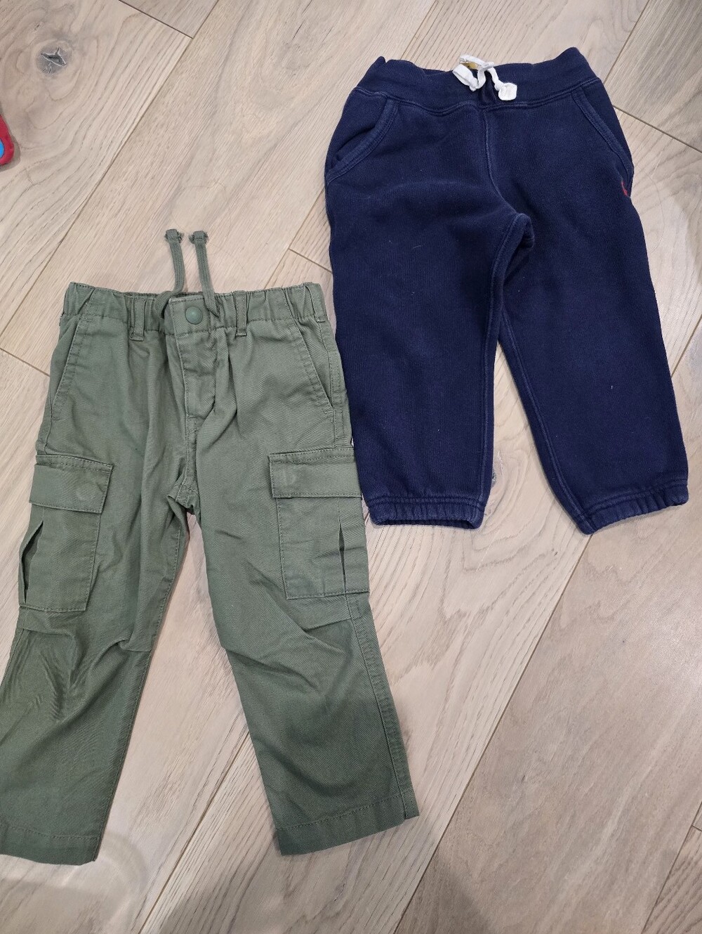 GUC Polo by Ralph Lauren Olive Cargo Pants and Navy Sweat Joggers Bundle